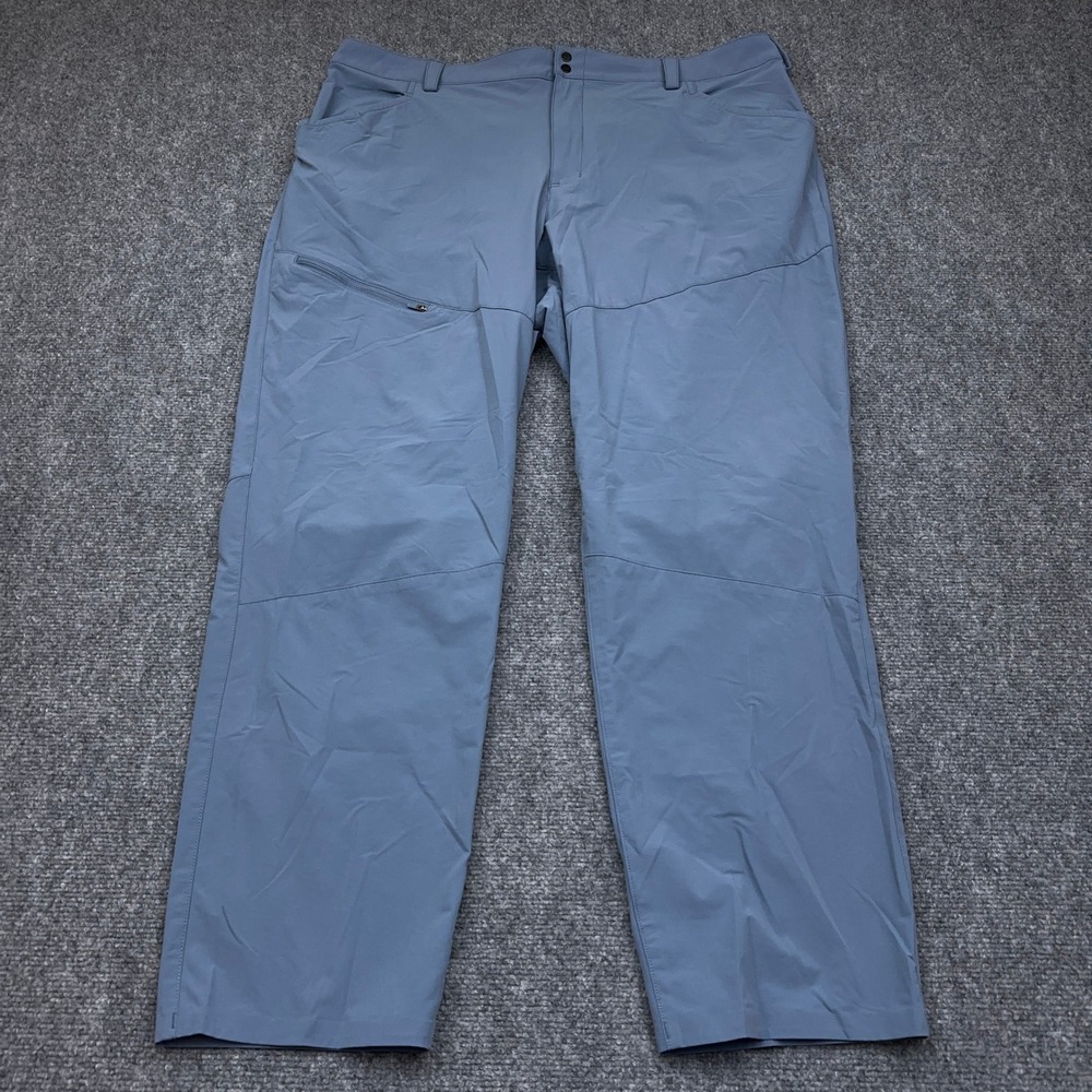 Duluth Alaskan Hardgear Roadless Slim Leg Pants Women's 20W Blue Stretch Hiking
